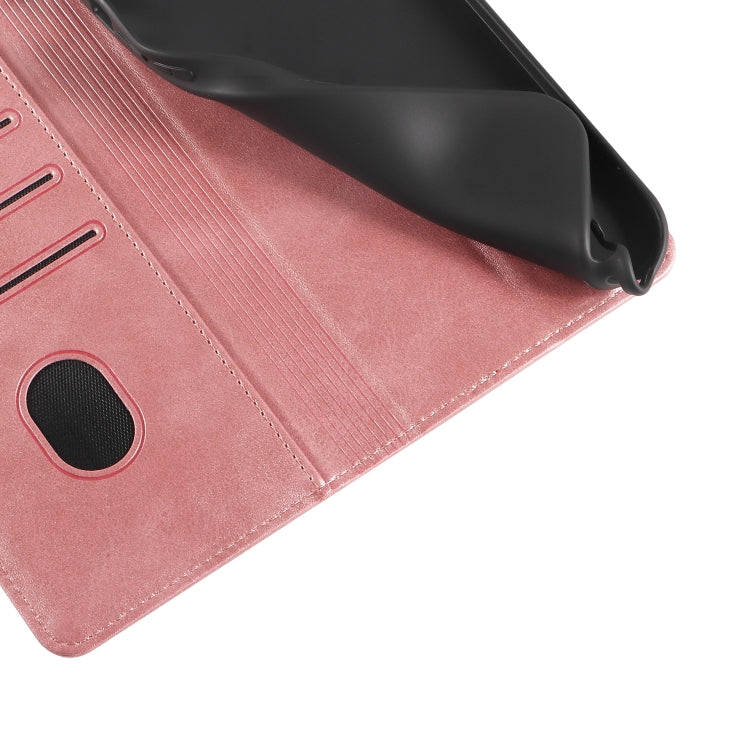 For Samsung Galaxy A73 5G Calf Texture Buckle Flip Leather Phone Case