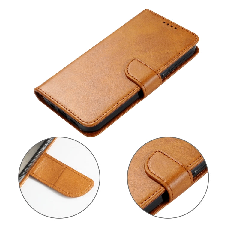 For Samsung Galaxy S22 5G Calf Texture Buckle Flip Leather Phone Case