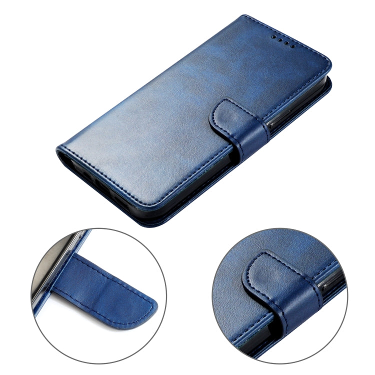 For Samsung Galaxy S22 5G Calf Texture Buckle Flip Leather Phone Case