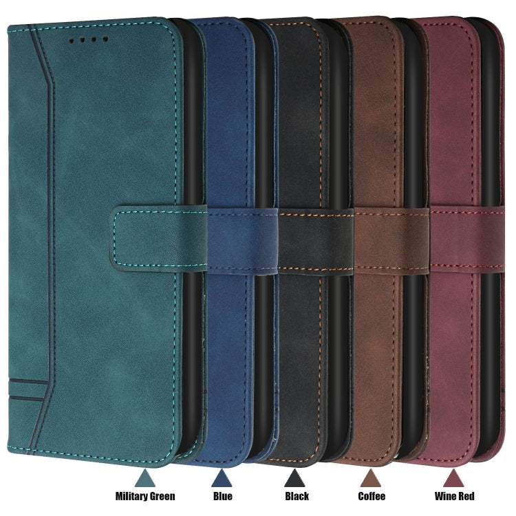 For iPhone 14 Pro Max Retro Skin Feel Horizontal Flip Leather Phone Case