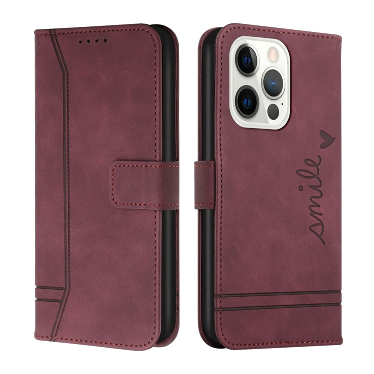 For iPhone 14 Pro Retro Skin Feel Horizontal Flip Leather Phone Case