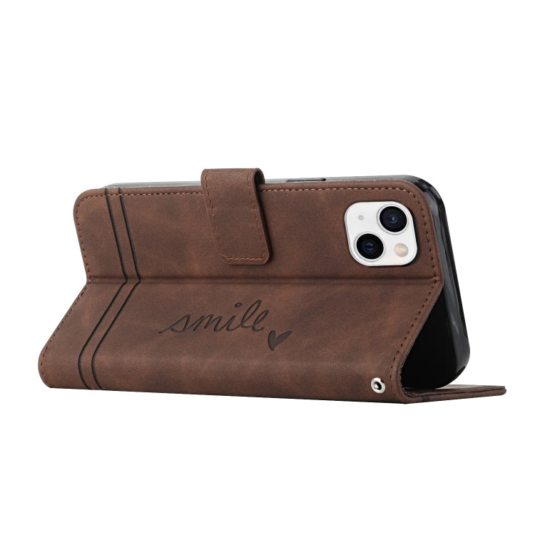 For iPhone 14 Retro Skin Feel Horizontal Flip Leather Phone Case
