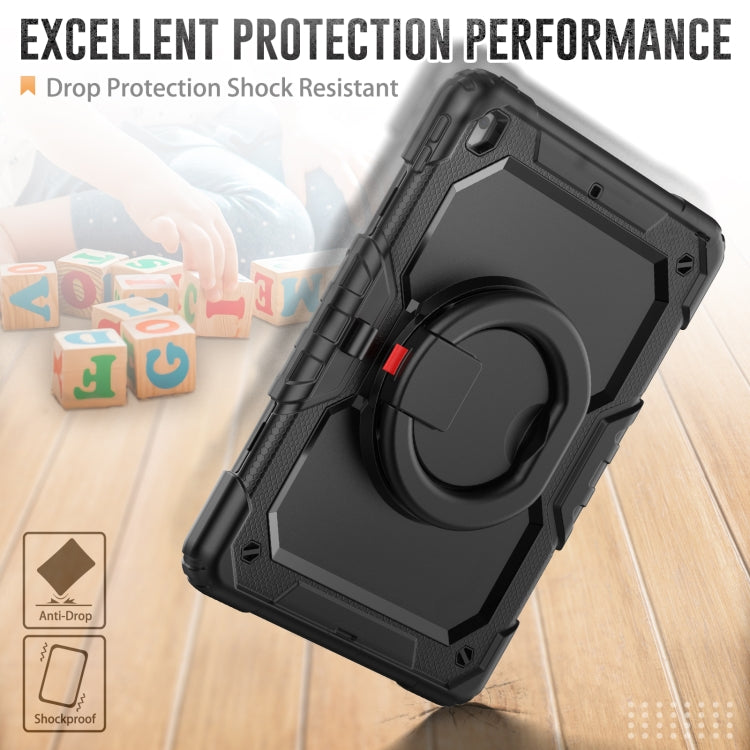 For iPad 10.2 2021 / 2020 / 2019 Bracelet Holder Silicone + PC Tablet Case