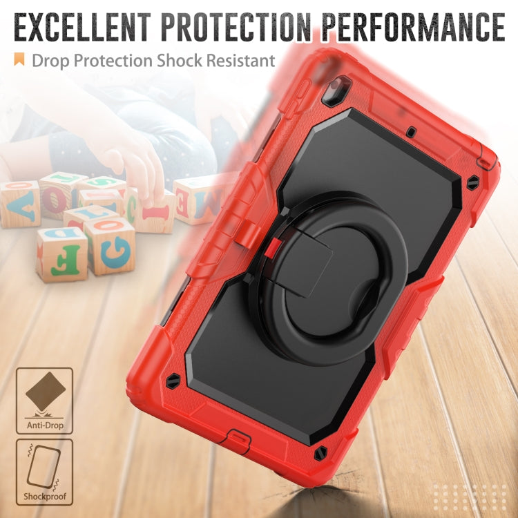 For iPad 10.2 2021 / 2020 / 2019 Bracelet Holder Silicone + PC Tablet Case
