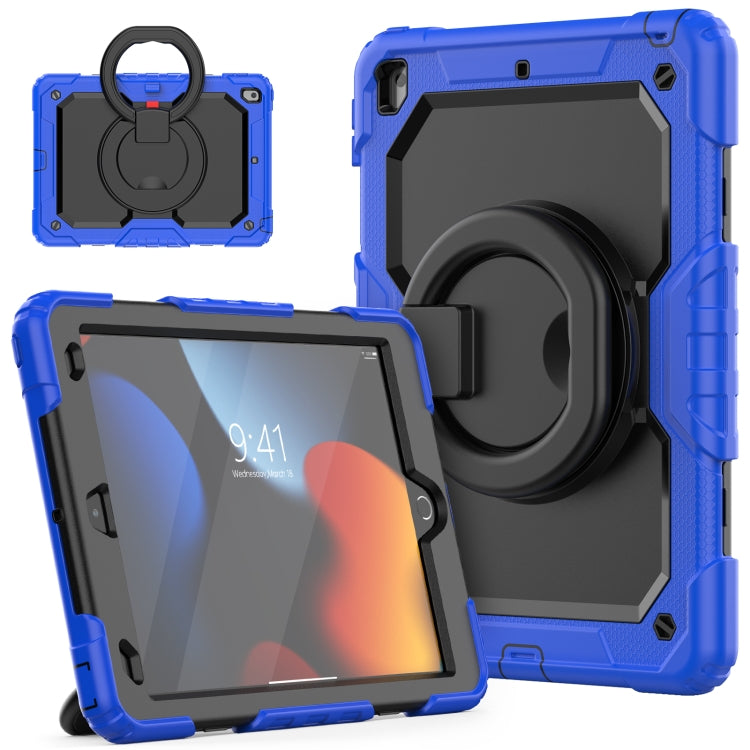 For iPad 10.2 2021 / 2020 / 2019 Bracelet Holder Silicone + PC Tablet Case