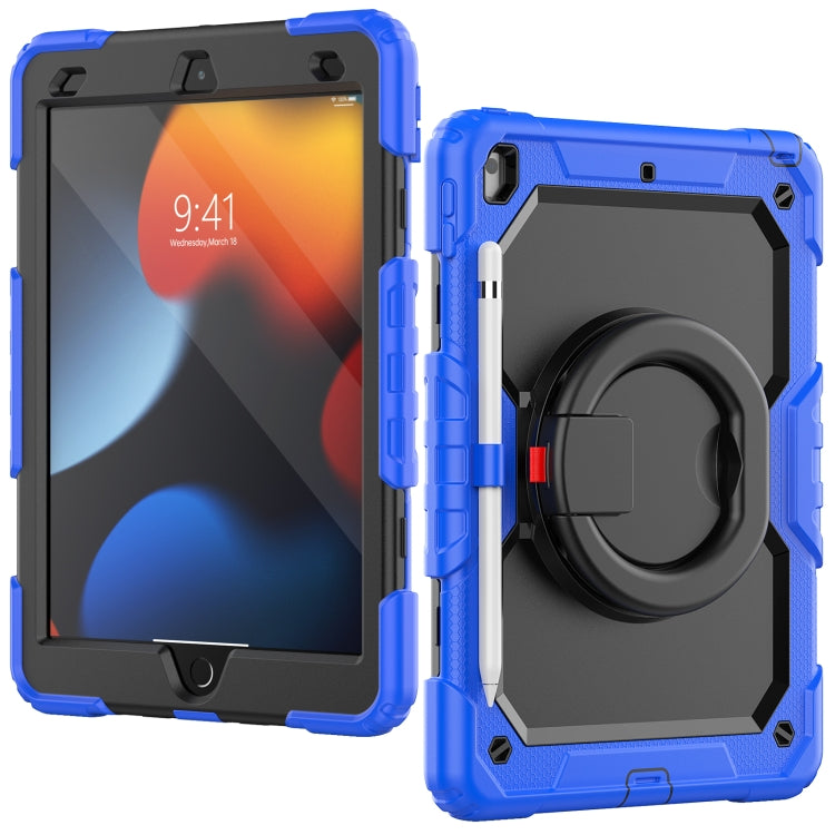 For iPad 10.2 2021 / 2020 / 2019 Bracelet Holder Silicone + PC Tablet Case