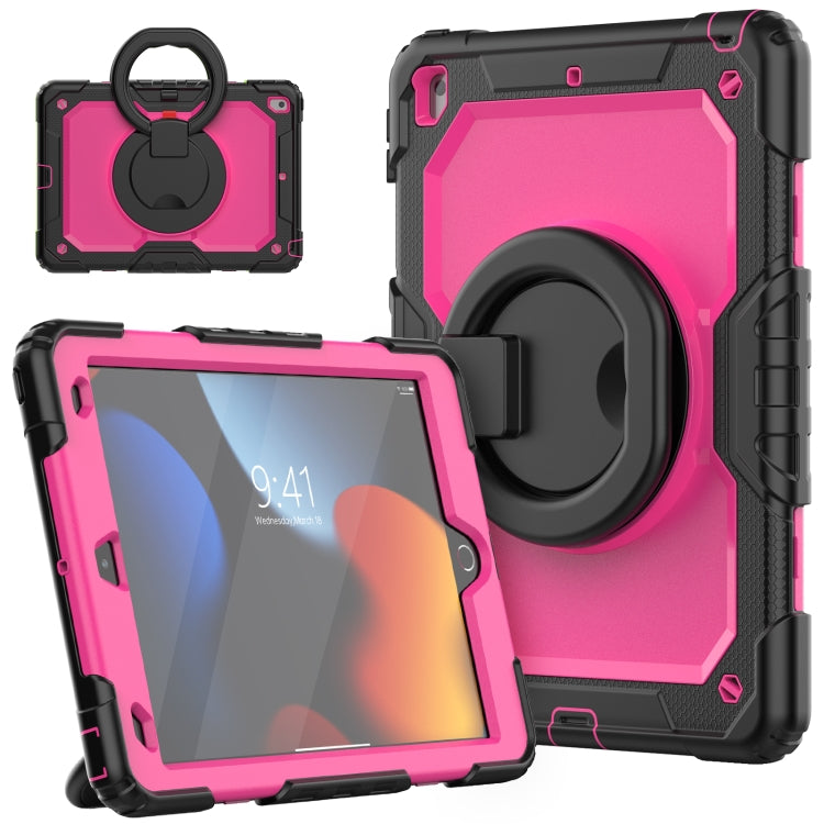 For iPad 10.2 2021 / 2020 / 2019 Bracelet Holder Silicone + PC Tablet Case