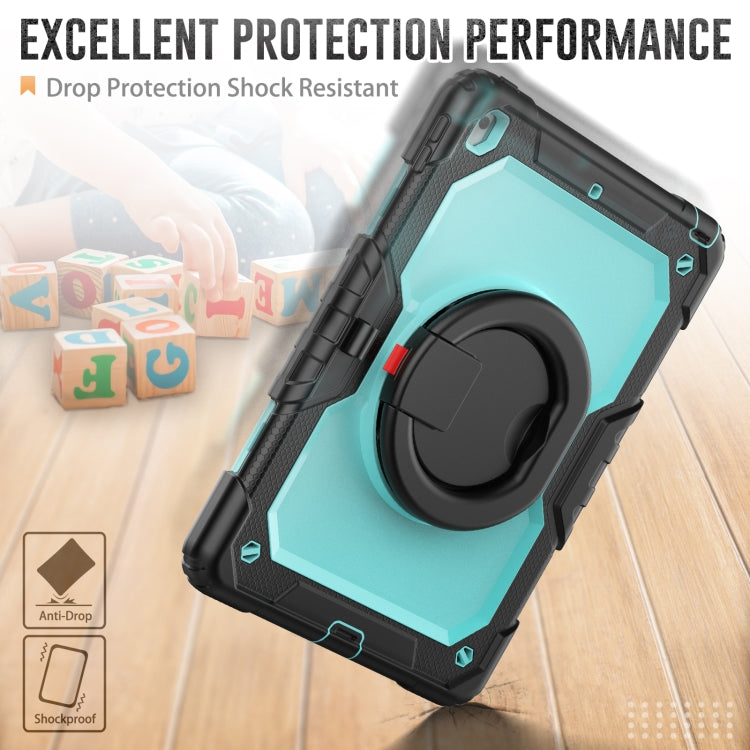 For iPad 10.2 2021 / 2020 / 2019 Bracelet Holder Silicone + PC Tablet Case