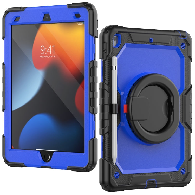 For iPad 10.2 2021 / 2020 / 2019 Bracelet Holder Silicone + PC Tablet Case