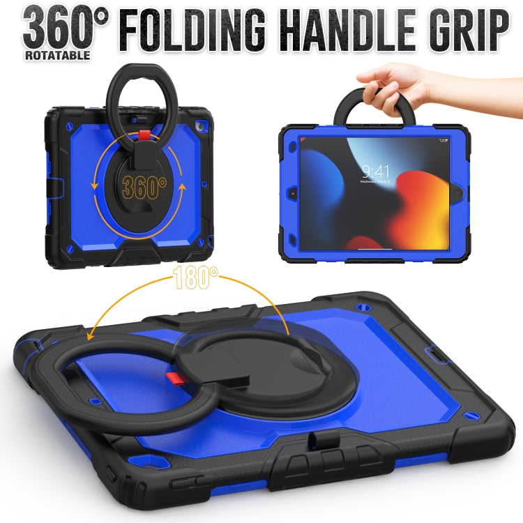 For iPad 10.2 2021 / 2020 / 2019 Bracelet Holder Silicone + PC Tablet Case