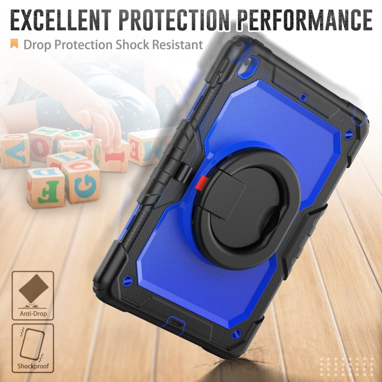 For iPad 10.2 2021 / 2020 / 2019 Bracelet Holder Silicone + PC Tablet Case