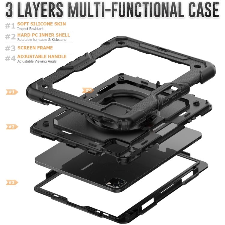 For iPad Pro 11 2022 / 2021 Bracelet Holder Silicone + PC Tablet Case For iPad Pro 11