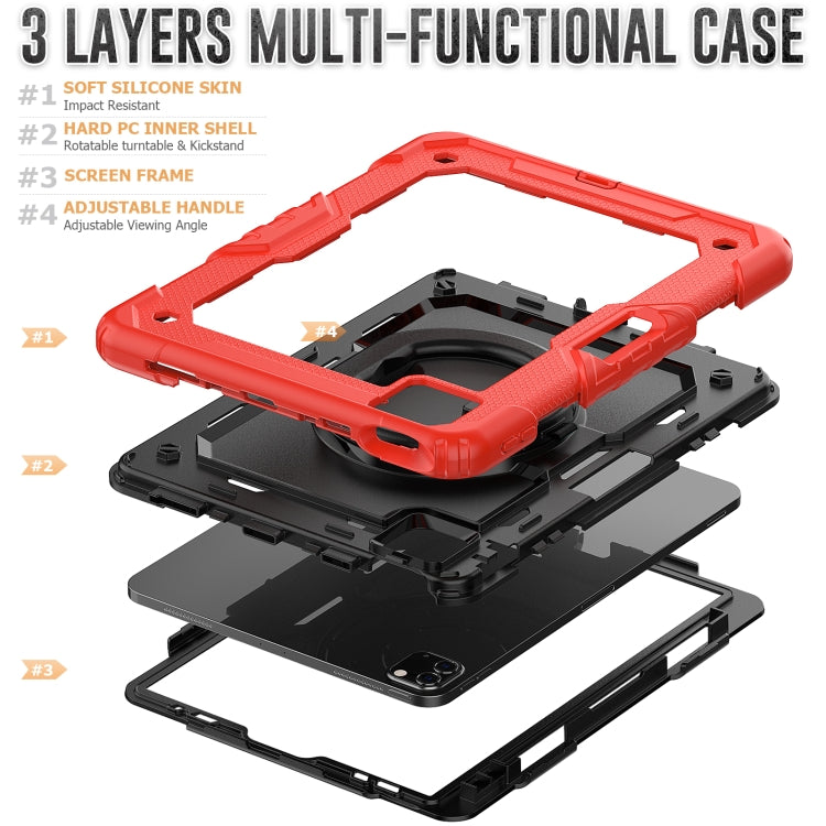 For iPad Pro 11 2022 / 2021 Bracelet Holder Silicone + PC Tablet Case For iPad Pro 11