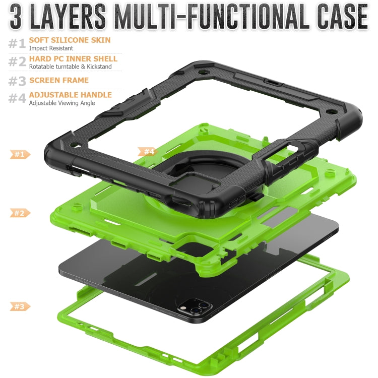 For iPad Pro 11 2022 / 2021 Bracelet Holder Silicone + PC Tablet Case For iPad Pro 11