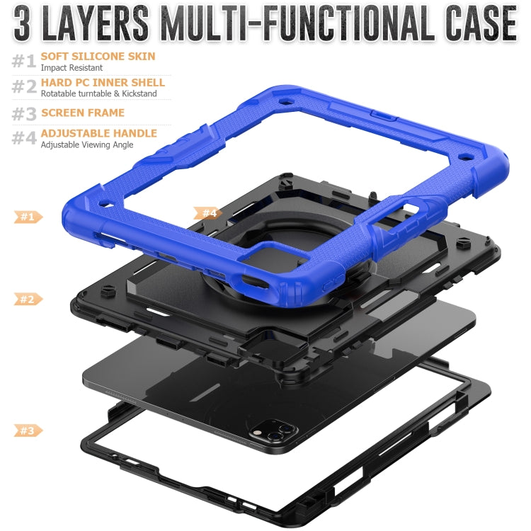 For iPad Pro 11 2022 / 2021 Bracelet Holder Silicone + PC Tablet Case For iPad Pro 11