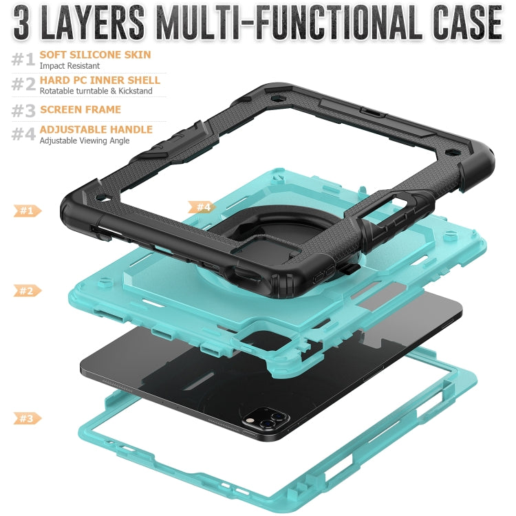 For iPad Pro 11 2022 / 2021 Bracelet Holder Silicone + PC Tablet Case For iPad Pro 11