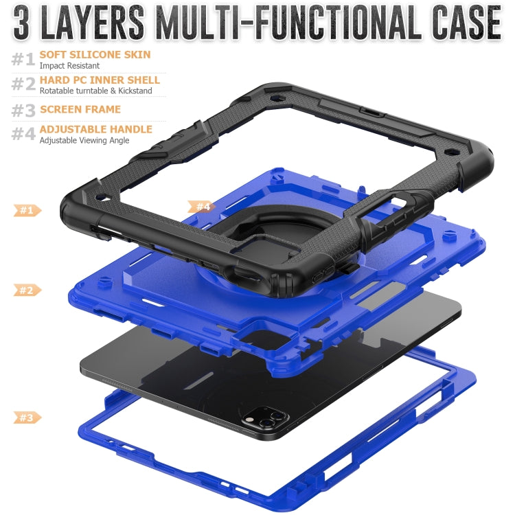 For iPad Pro 11 2022 / 2021 Bracelet Holder Silicone + PC Tablet Case For iPad Pro 11
