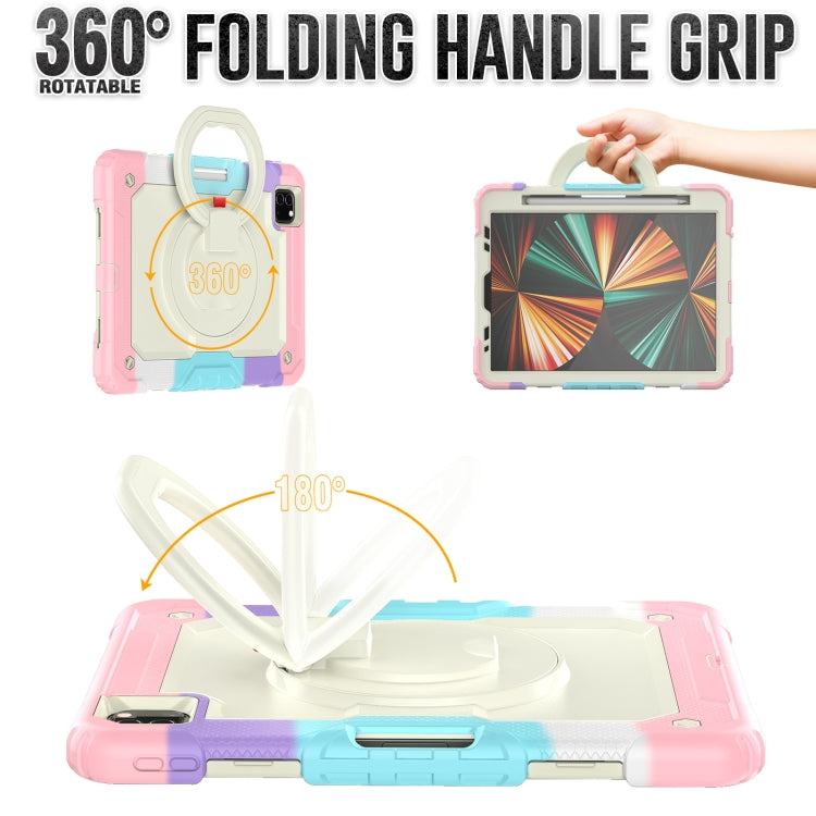 For iPad Pro 11 2022 / 2021 Bracelet Holder Silicone + PC Tablet Case For iPad Pro 11