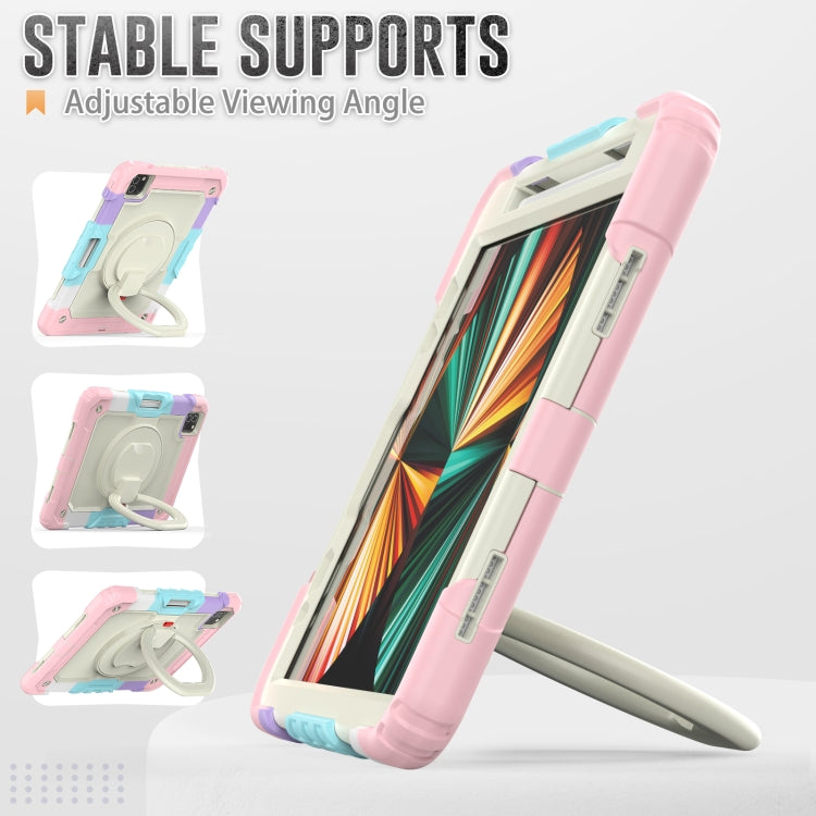 For iPad Pro 11 2022 / 2021 Bracelet Holder Silicone + PC Tablet Case For iPad Pro 11