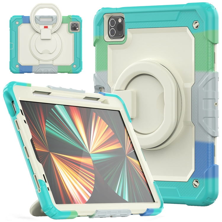 For iPad Pro 11 2022 / 2021 Bracelet Holder Silicone + PC Tablet Case For iPad Pro 11