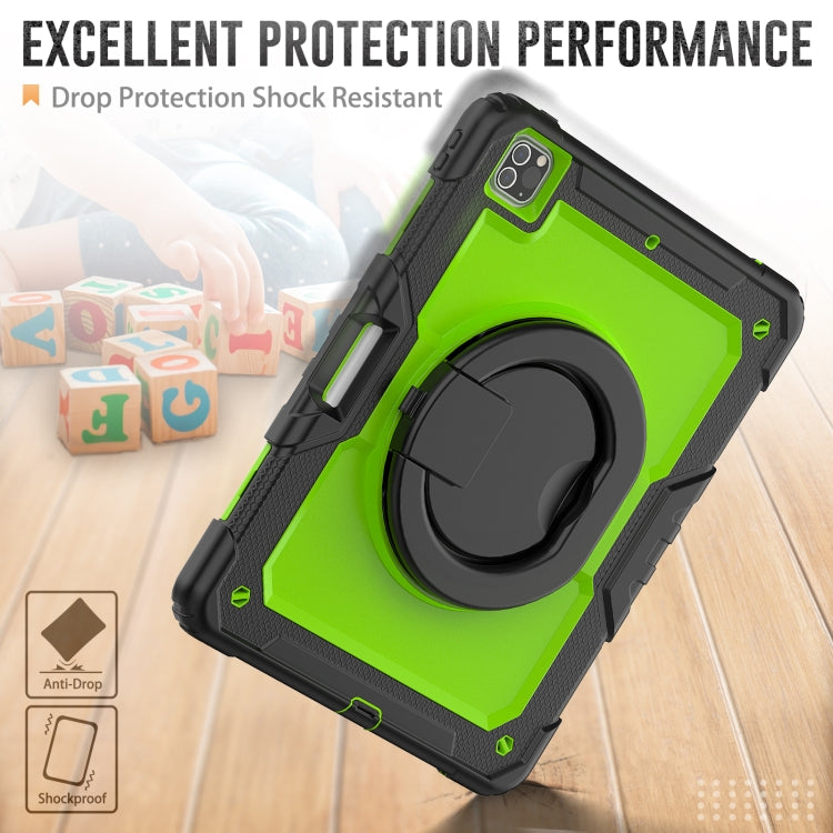 For iPad Pro 12.9 2021 Bracelet Holder Silicone + PC Tablet Case