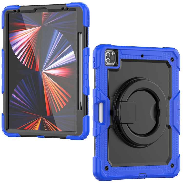 For iPad Pro 12.9 2021 Bracelet Holder Silicone + PC Tablet Case