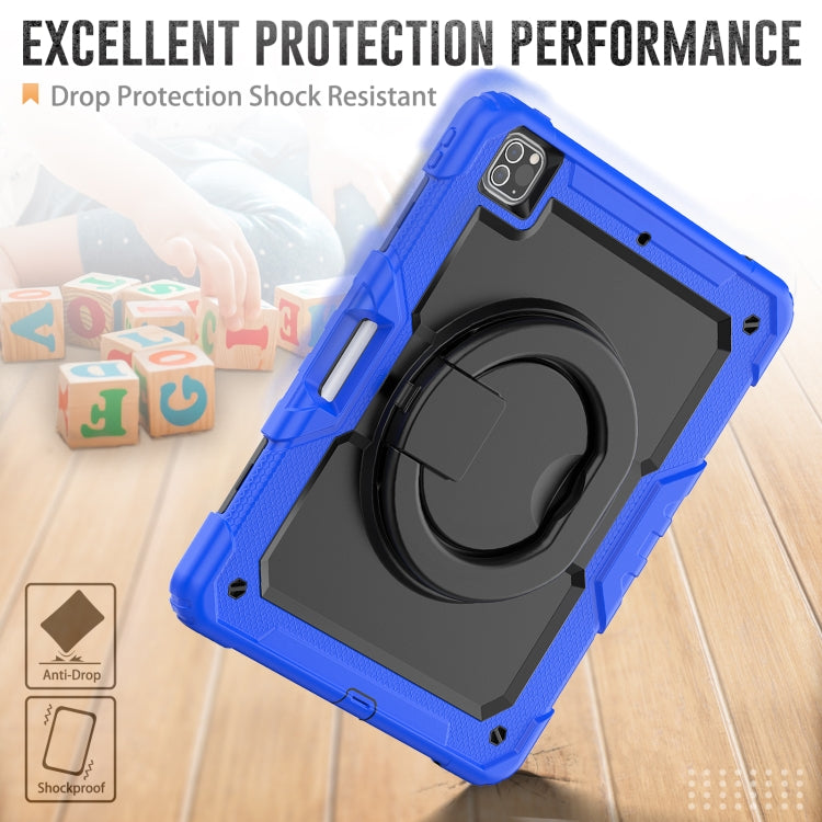 For iPad Pro 12.9 2021 Bracelet Holder Silicone + PC Tablet Case