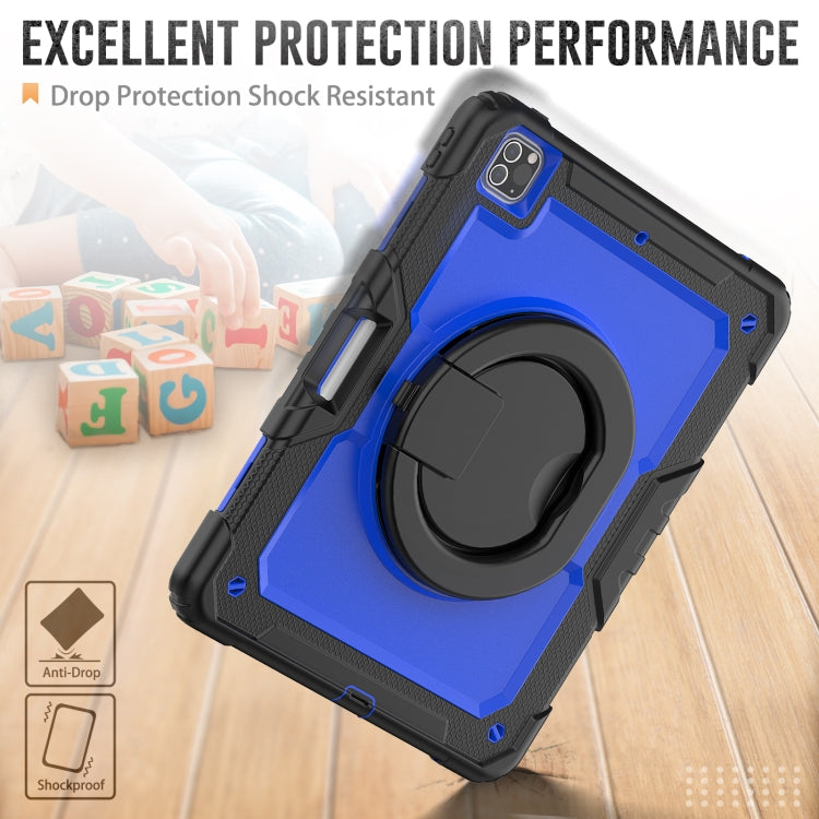 For iPad Pro 12.9 2021 Bracelet Holder Silicone + PC Tablet Case