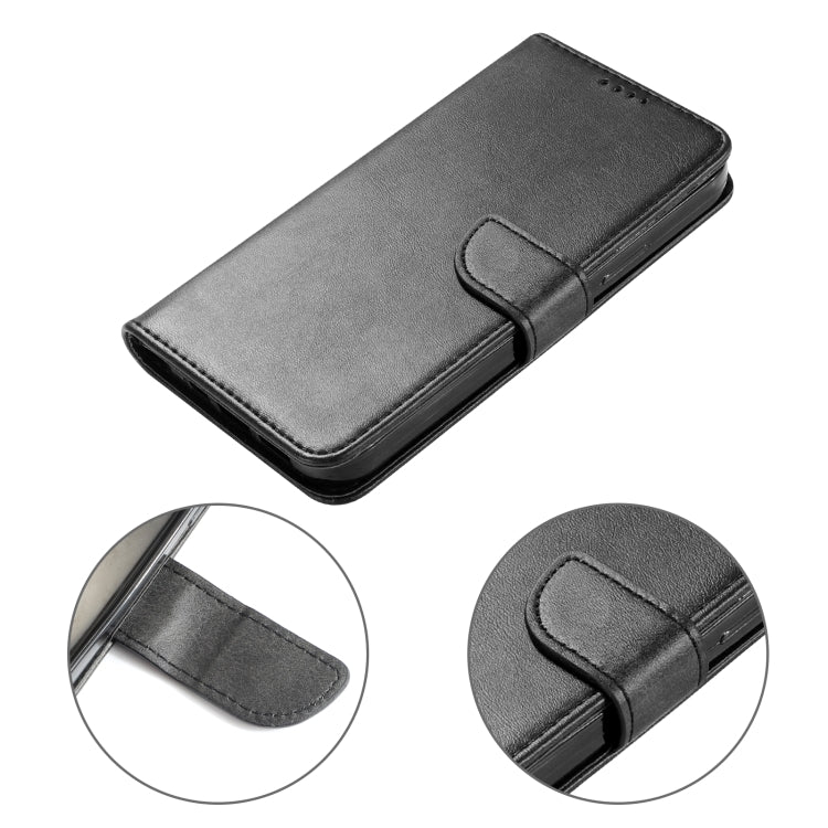 For Realme C15 Calf Texture Buckle Flip Leather Phone Case