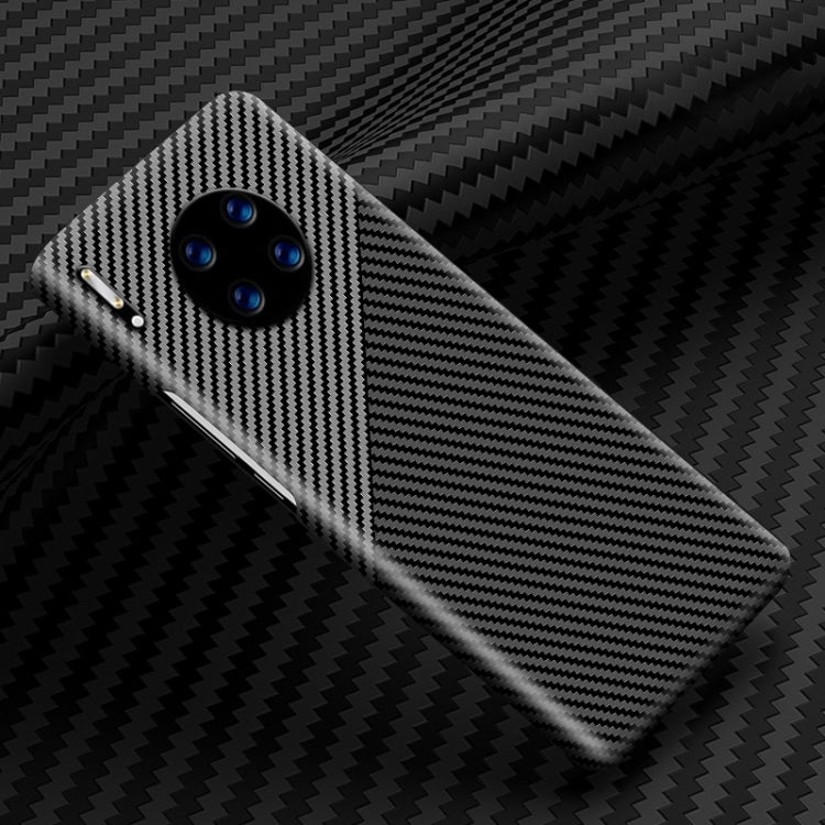 For Huawei Mate 30 Carbon Fiber Texture Shockproof Phone Case