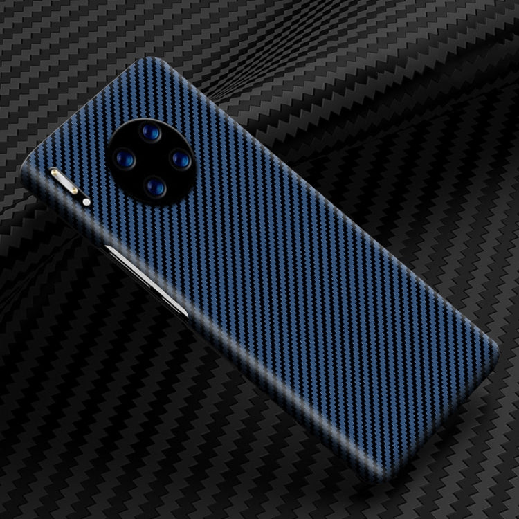 For Huawei Mate 30 Carbon Fiber Texture Shockproof Phone Case