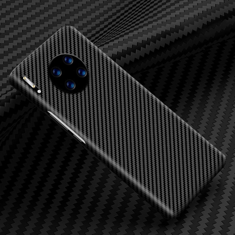 For Huawei Mate 30 Carbon Fiber Texture Shockproof Phone Case