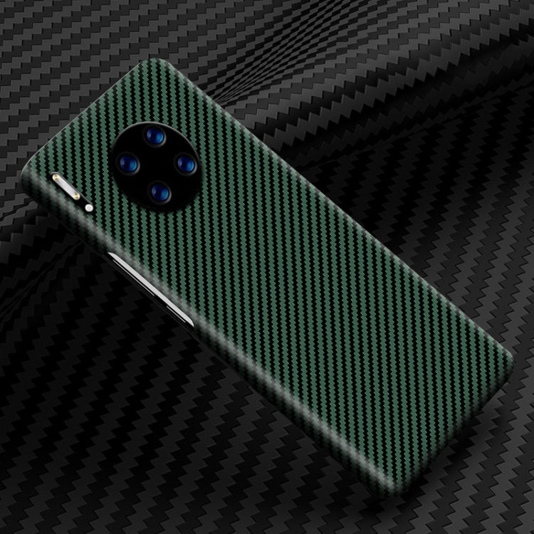 For Huawei Mate 30 Pro Carbon Fiber Texture Shockproof Phone Case