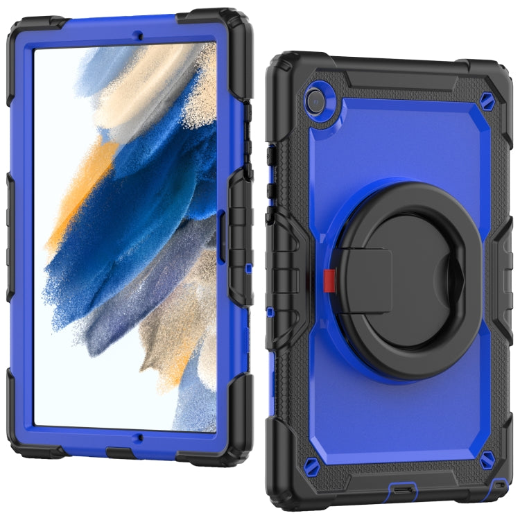 For Samsung Galaxy Galaxy Tab A8 Bracelet Holder Silicone + PC Tablet Case