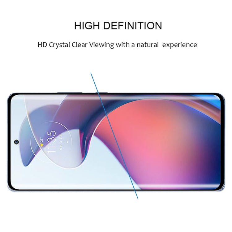 25 PCS 3D Curved Edge Full Screen Tempered Glass Film For Motorola Moto S30 Pro / Edge 30 Fusion