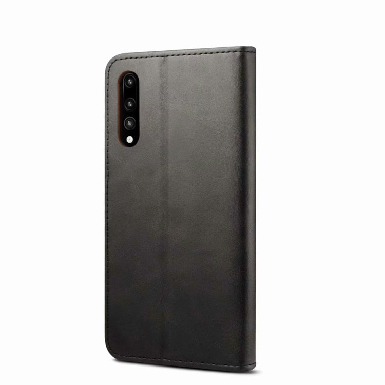 For Huawei P20 GUSSIM Business Style Horizontal Flip Leather Case with Holder & Card Slots & Wallet