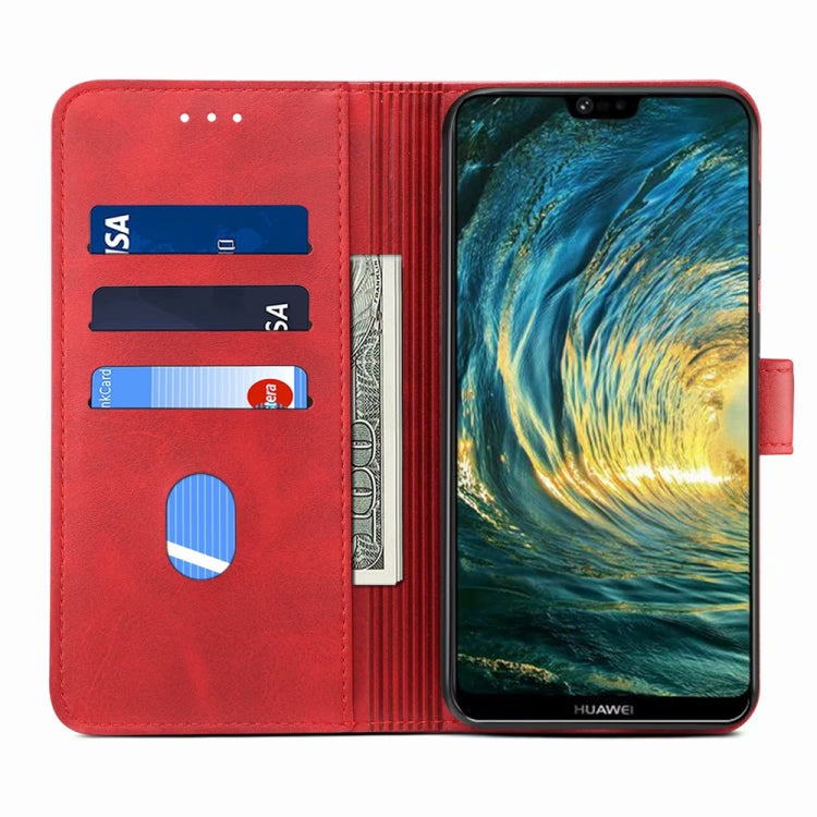 For Huawei P20 GUSSIM Business Style Horizontal Flip Leather Case with Holder & Card Slots & Wallet