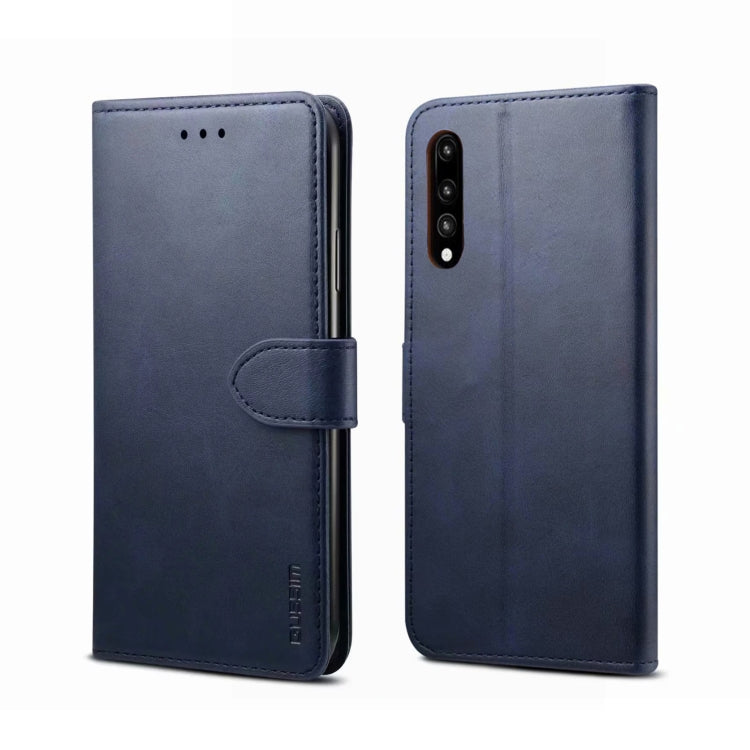For Huawei P20 GUSSIM Business Style Horizontal Flip Leather Case with Holder & Card Slots & Wallet