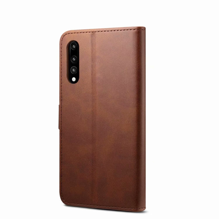 For Huawei P20 GUSSIM Business Style Horizontal Flip Leather Case with Holder & Card Slots & Wallet