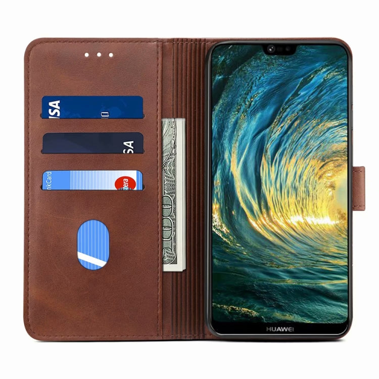 For Huawei P20 GUSSIM Business Style Horizontal Flip Leather Case with Holder & Card Slots & Wallet