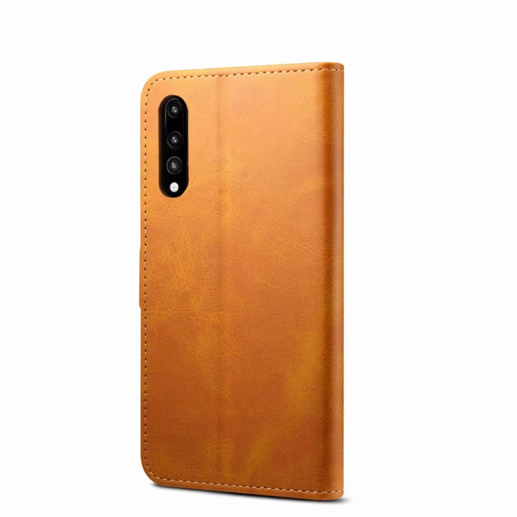 For Huawei P20 GUSSIM Business Style Horizontal Flip Leather Case with Holder & Card Slots & Wallet