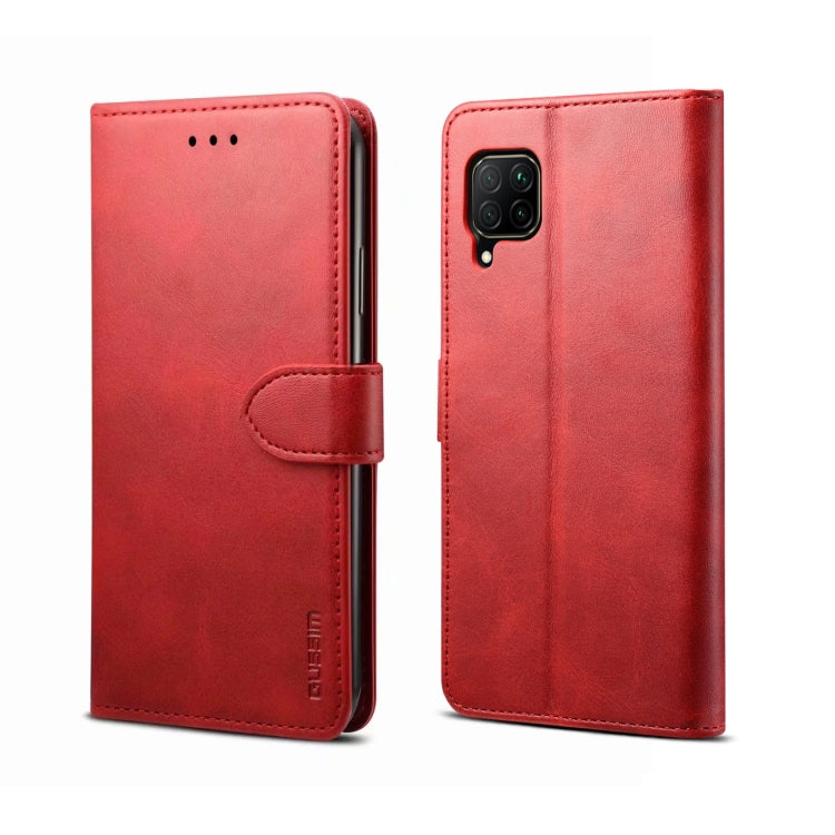 For Huawei P40 Lite/Nova 6 SE/7i GUSSIM Business Style Horizontal Flip Leather Case with Holder & Card Slots & Wallet
