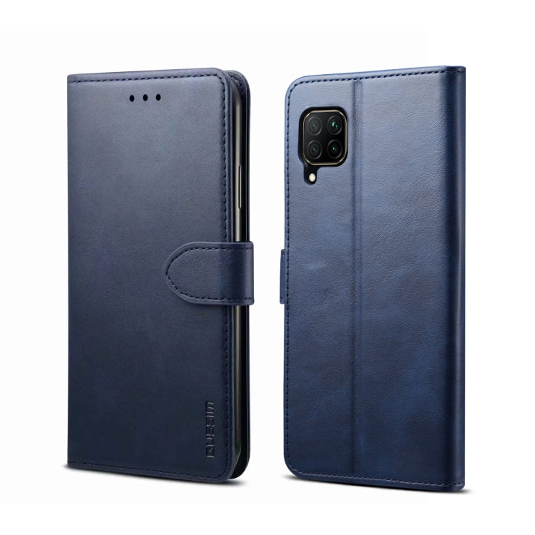 For Huawei P40 Lite/Nova 6 SE/7i GUSSIM Business Style Horizontal Flip Leather Case with Holder & Card Slots & Wallet