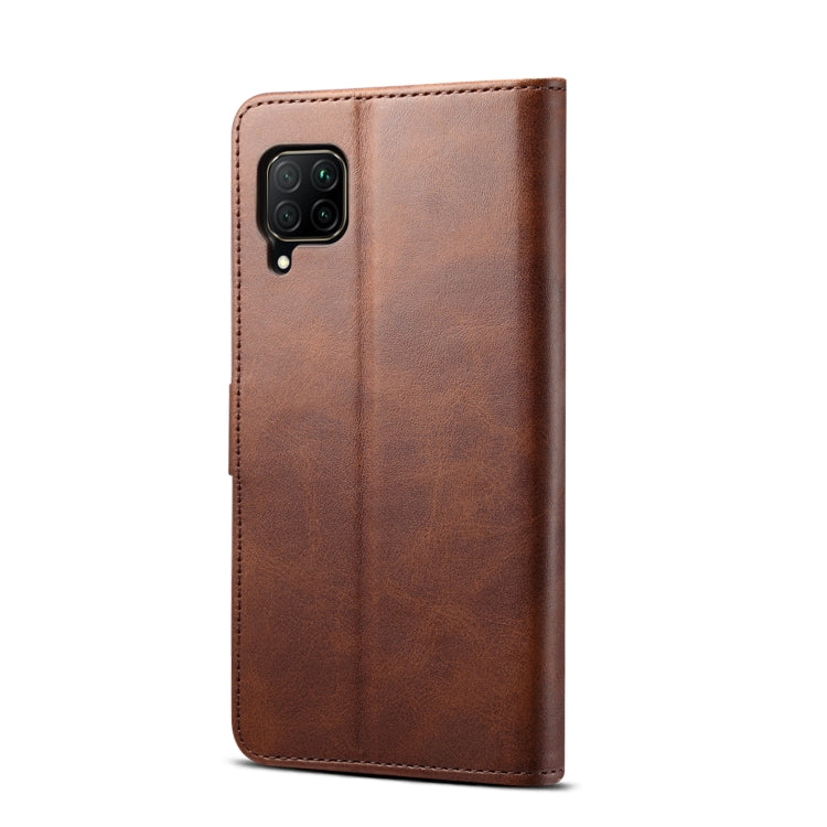 For Huawei P40 Lite/Nova 6 SE/7i GUSSIM Business Style Horizontal Flip Leather Case with Holder & Card Slots & Wallet