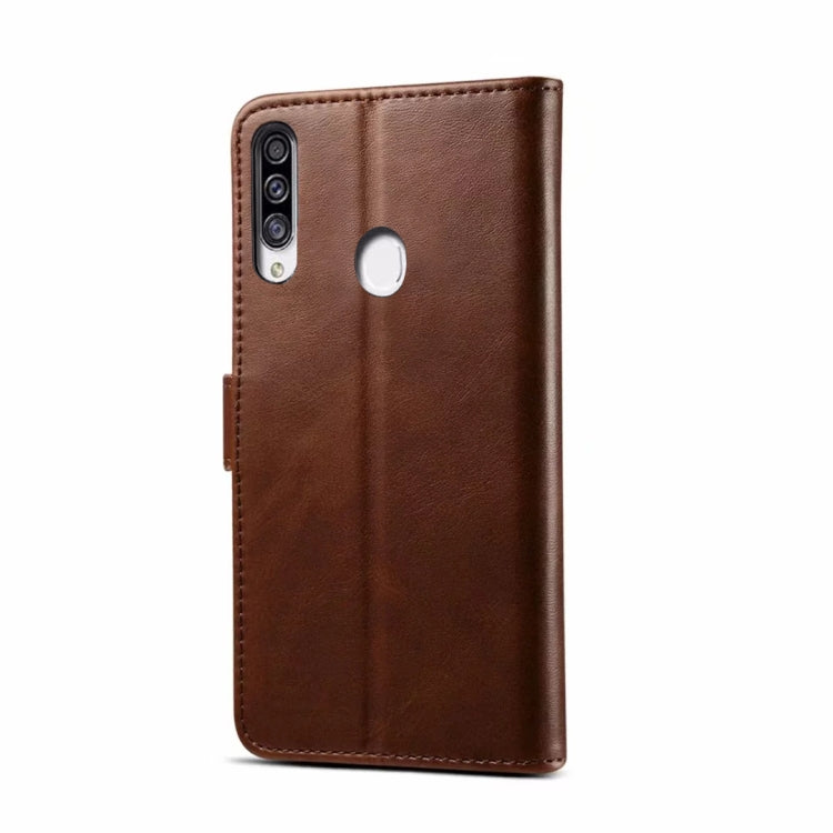 For Galaxy A10s GUSSIM Business Style Horizontal Flip Leather Case with Holder & Card Slots & Wallet