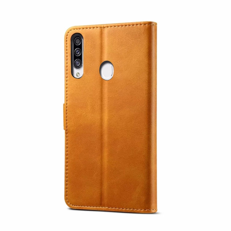 For Galaxy A10s GUSSIM Business Style Horizontal Flip Leather Case with Holder & Card Slots & Wallet