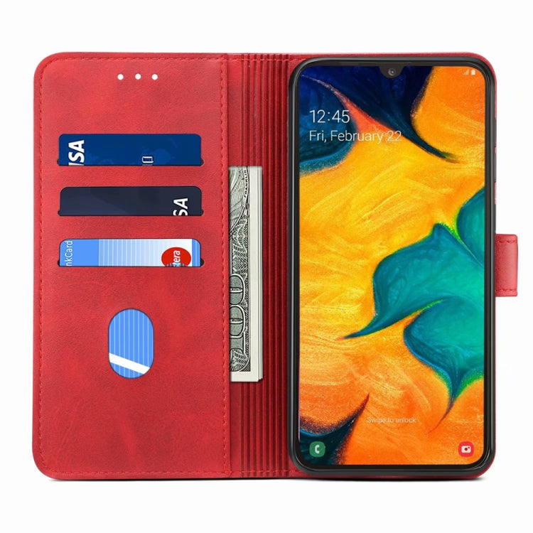 For Galaxy A20e GUSSIM Business Style Horizontal Flip Leather Case with Holder & Card Slots & Wallet