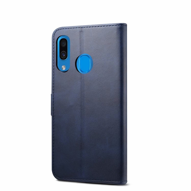 For Galaxy A20e GUSSIM Business Style Horizontal Flip Leather Case with Holder & Card Slots & Wallet