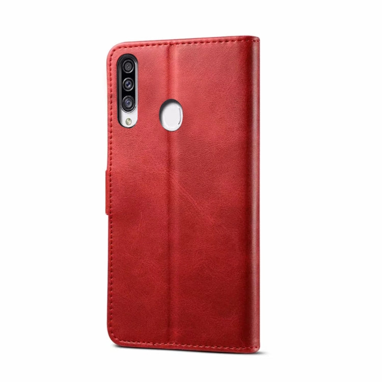 For Galaxy A20s GUSSIM Business Style Horizontal Flip Leather Case with Holder & Card Slots & Wallet