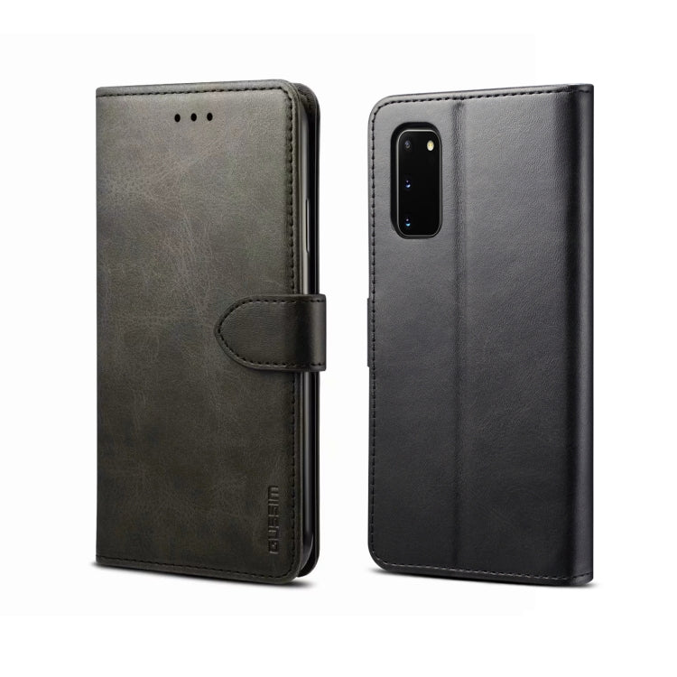 For Galaxy A51 GUSSIM Business Style Horizontal Flip Leather Case with Holder & Card Slots & Wallet